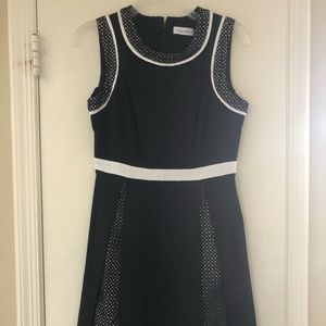 A line Calvin Klein cotton dress